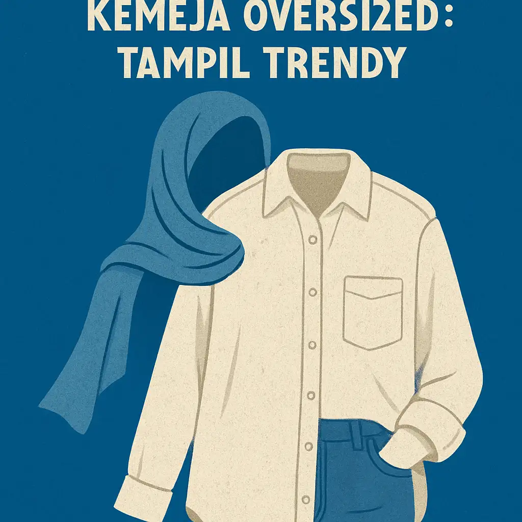 Padu Padan Hijab dengan Kemeja Oversized: Tampil Trendy
