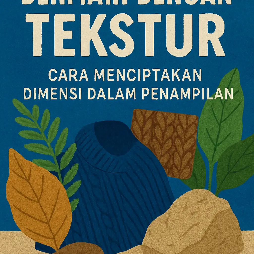 Bermain dengan Tekstur: Cara Menciptakan Dimensi dalam Penampilan