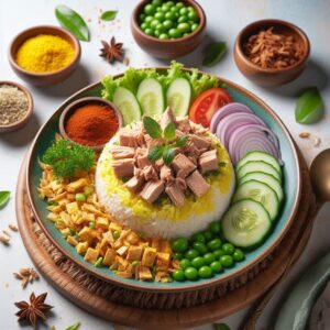 Nasi Mentai Tuna