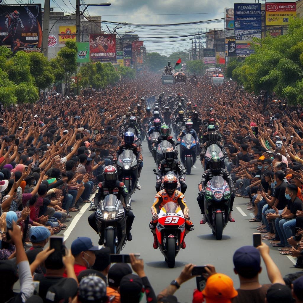 Puluhan Ribu Warga Mataram