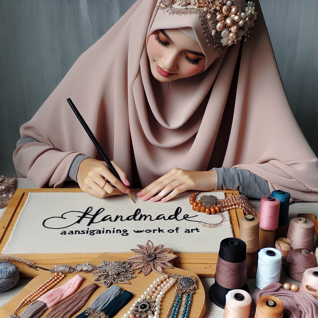 Memperkenalkan Aksesoris Hijab Handmade: Karya Seni yang Mengagumkan