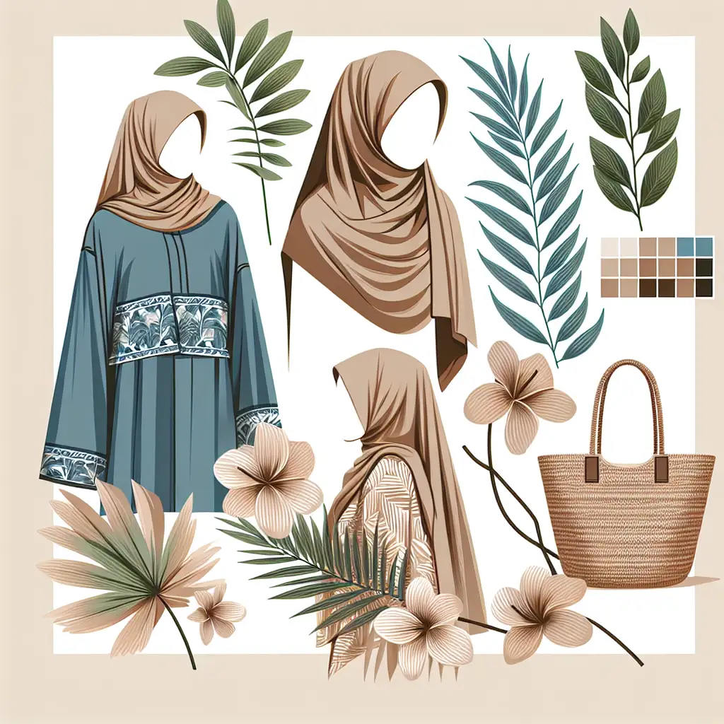 Gaya Hijab untuk Pergi ke Pantai: Praktis dan Stylish
